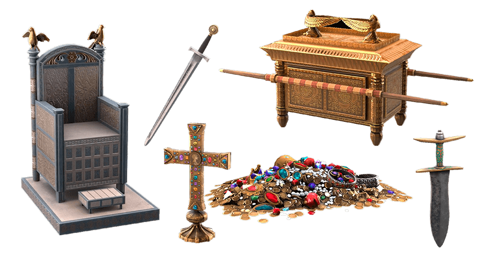 Crusader Kings III treasures and artifacts 4K dynasty